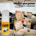 【250 ml】 Multi-purpose Car Foam Cleaner Auto Interior Home Cleaning Leather Seat Anti-Aging Protection Cleaning Spray. 
