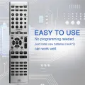 RAX25 WV50040 Replace Remote Control Replacement for Yamaha Audio Receiver R-S500 R-S700 R-S500BL R-S700BL RS500 RS700 RS500BL. 
