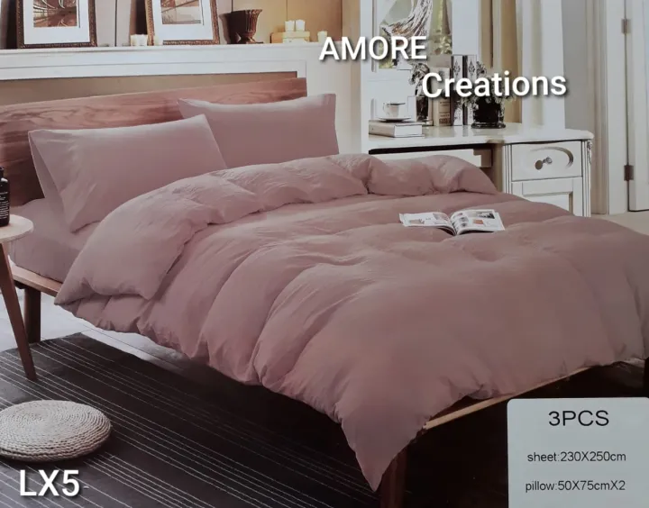 Luxury Plain Bedding Set
