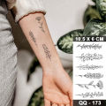 Waterproof Temporary Tattoo Sticker Bouquet Flower Lavender Bra【2025 Version】nch Small Black Tatoo Arm Wrist Hand Women Glitter Tattoos Kids. 
