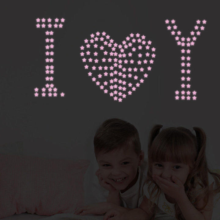 Radium%2050%20Pieces%20Luminous%20Wall%20Stickers%20Stars%20for%20Bedroom%20/%20Kids%20Baby%20rooms%20-%20Image%206