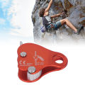 Climbing Rope Grip Clamp, Climbing Rope Grab Safety Lightweight High Strength for Mountaineering for Rock Climbing. 