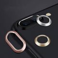 Luxury Camera Guard Lens Protector Ring for iPhone 7/8/X - Metal Bumper Cover. 