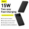 Baseus Bipow 15W Digital Display 10,000mAh Power Bank. 