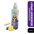 Herb Paw Waterless Bath & Deodorant Spray Lemon Extract For Dogs & Cats 200mL. 