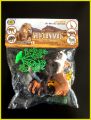 Royal's Animal Set 1: 666C Wild ANIMAL Toys Solid PVC Plastic Animal World small size nine Animals Set toys. 