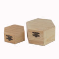?pc Hexagon Wooden Box Storage Boxes Hexagonal For Decoration Diy Toys Crafts S Earrings Jewelry Storages Rings. 