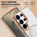 (COD) Star Shield Thin Circle MagSafe Phone Case For Samsung Galaxy A26 5G/Samsung Galaxy A36/Samsung Galaxy A55 5G/Samsung Galaxy S24 5G/Samsung Galaxy A16 5G/Samsung Galaxy S24+ 5G/Samsung Galaxy S23 Ultra 5G/Samsung G. 