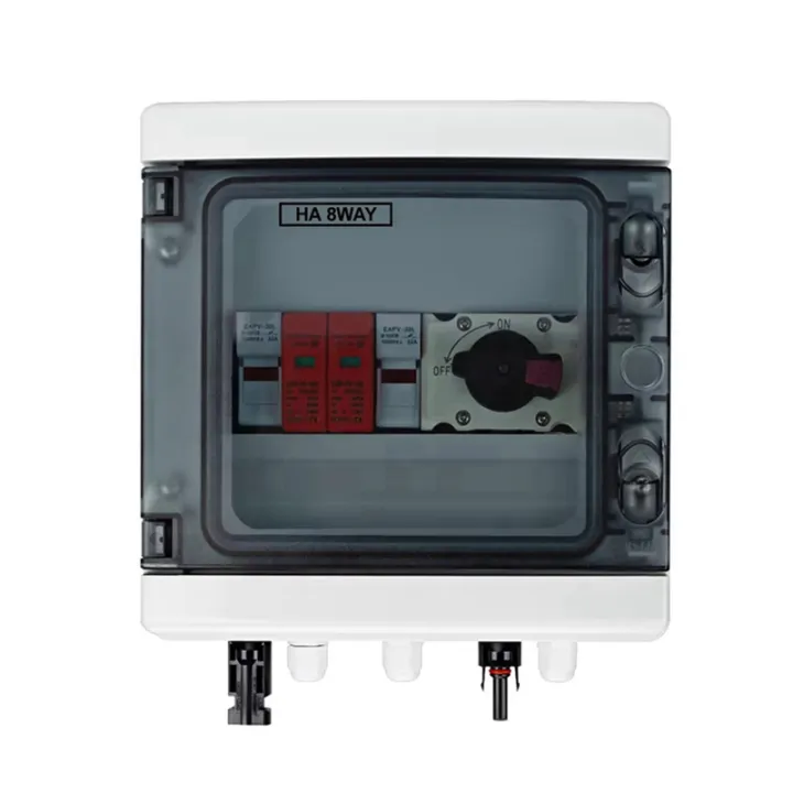 Solar Photovoltaic PV Combiner Box with Protection 1 Input 1 Out DC ...