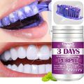 BHATCYK Purple Teeth Whitening Powder - Deep Clean & Fresh Breath, Personal Care Essential. 