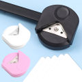 New Mini Round Corner Cutter Plastic Paper Trimmer Corner Cutter Portable Cards Photo DIY Scrapbook Cutting Tools. 