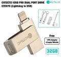 COTEETCI iUSB Pro Dual Port Drive CS5070 32GB  (Lightning To USB). 