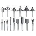 Router Bits Set 1/4'' 1/2'' Shank Hand Tools DIY Trim Trimming Machine Milling Cutter Tool. 