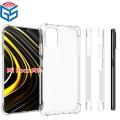 POCO M3 Back Cover Transparent Shock Proof Case Clear Reinforced Corners Bumper TPU Back Cover For MI Redmi Xiaomi POCO M3 Case. 