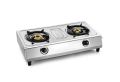 Indian Strong Stainless Steel Gas Cooker 2 Burner Gas Stove. 