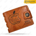 Fashion Collection Sri Lanka Lion Pu Leather Yemen Short Wallet Men's Purse Card Sim Holder Master FC-MPS. 