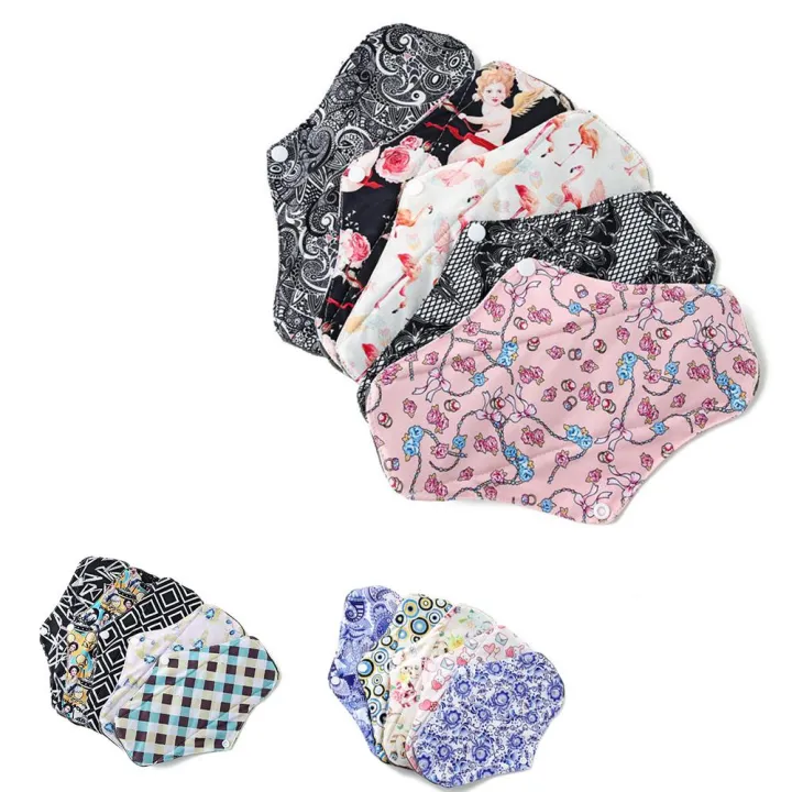 LUCKY%20Hygiene%20Pads%20Waterproof%20Bamboo%20Charcoal%20Washable%20Sanitary%20Pad%20-%20Image%209