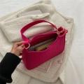 Lady Felt Armpit Design Luxury Tote Released Fashion Ladies Handbag Under Crescent Small Square Bag. 