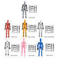 DIY Multi-Jointed Movable Shape Shift Robot 3D Printed Mannequin Dummy 13 Action Figures Toys Kids Adults Parent-children Games. 