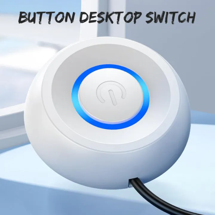 Multifunction%202%20Meters%20LED%20Light%20Computer%20Desktop%20Power%20Switch%20PC%20Motherboard%20External%20Start%20Power%20On/Off%20Button%20Extension%20Cable%20Fengshi%20-%20Image%204