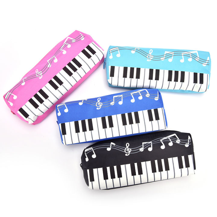 Music%20Notes%20Piano%20Keyboard%20Pencil%20Case%20Pen%20Bags%20Large%20Capacity%20Stationery%20Office%20-%20Image%202