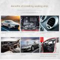 【16m】 Sealing Universal Door Frame Thickening Sound Insulation Strip and Wind Proof Double Layer Rubber Strip. 