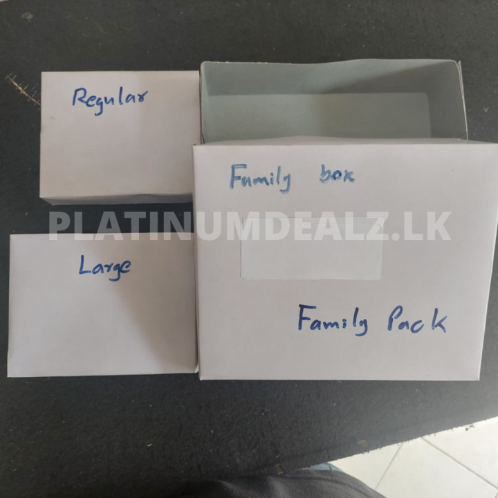 50pc White Paper Take Away Lunch Box 2pc type Meal Box Takeaway Box eco friendly food packaging cardboard lunch box