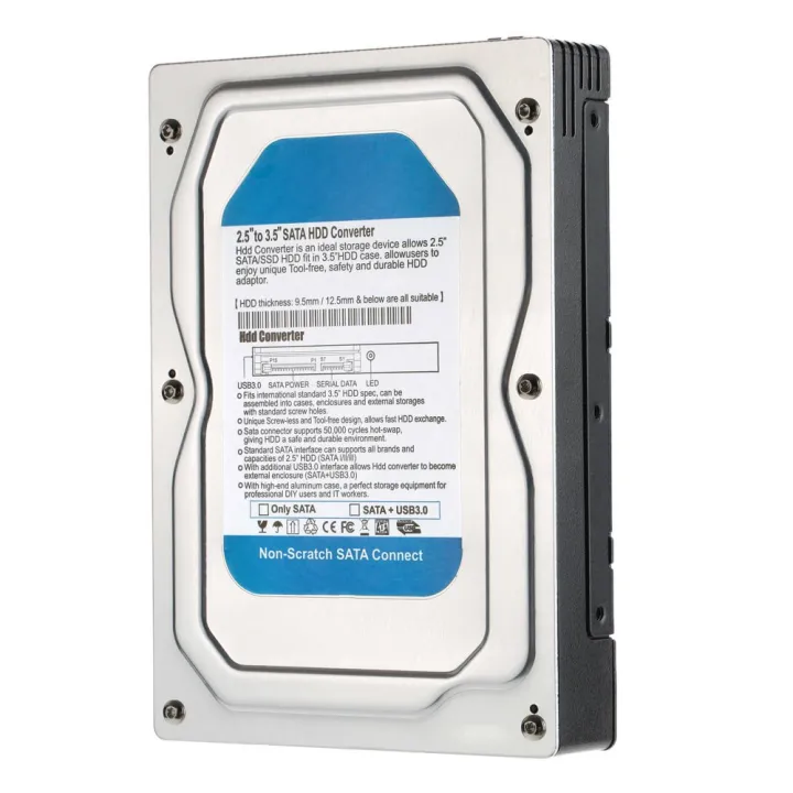Single%20Bay%202.5"%20to%203.5"%20Inch%20SATA%20Converter%20Adapter%20USB%203.0%20External%20Hard%20Drive%20Enclosure%20Internal%20HDD%20&%20SSD%20Tray%20Caddy%20Internal%20Mobile%20Rack%20Docking%20Station%20Hot%20Swap%20-%20Image%207