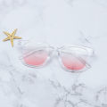 Fashion Gradient Glasses Women Blush Sunglasses Sun Glasses Girl Decorative. 