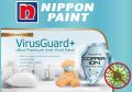Nippon Virus Guard +  Ultra Premium Anti-Viral Interior Paint Brilliant - White. 