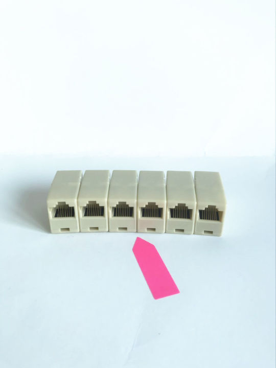 New 5/10pc Network Ethernet Dual Straight Lan Cable Joiner Coupler Rj45 Cat 5 5e 6 6a Extender Plug Connectors