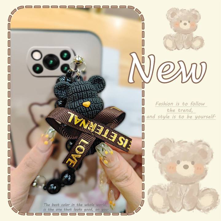 Black%20pearl%20pendant%20Waterproof%20Phone%20Case%20For%20Xiaomi%20Poco%20X3%20NFC/X3%20Pro%20Back%20Cover%20phone%20case%20protective%20case%20cute%20-%20Image%203