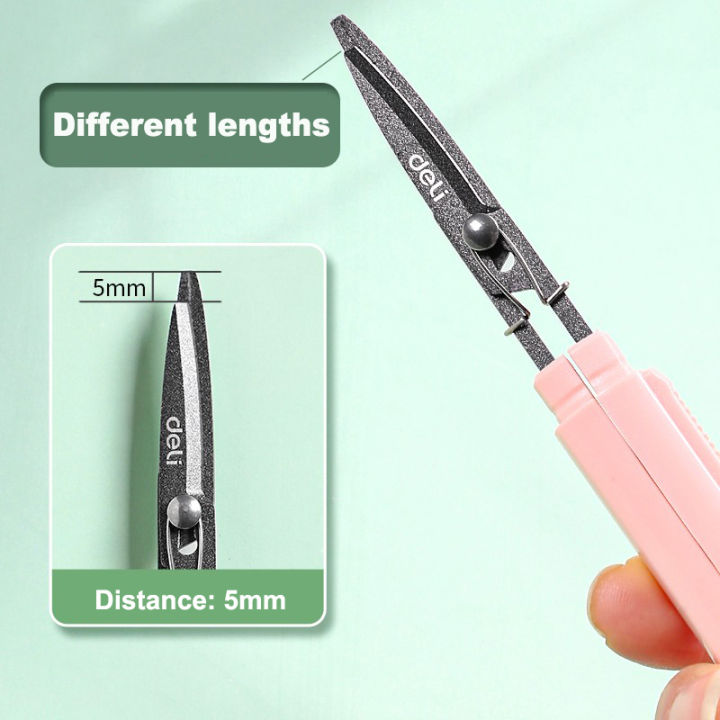 Deli%20Foldable%20Scissors%20Portable%20Anti%20for%20kids%20Handmade%20Unboxing%20Paper%20Cutting%20Utility%20Stationery%20Cute%20-%20Image%205
