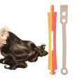Standard Hair Rollers,Heat Perm Wave Rod Hair Clip Curlers with Clamps Styling Wavy Rollers Rubber Band (SH-4). 