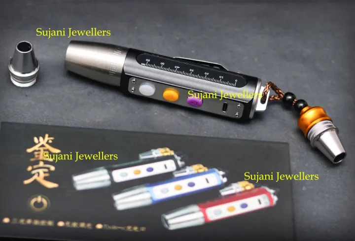 Gem%20Torch%203%20Colours%20Rechargeable%20With%20Ultra%20Violet%20Free%20Pointer%20-%20Image%204