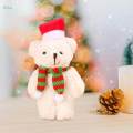 Stuffed Animals Christmas Plush Toy Bear for Holiday Party Valentine's Day. 