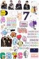 kpop stickers for Laptop Scrapbooks Journal. 