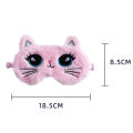 Cute design Cute eye Adjustable strap Soft plush Sleeping aid Plush sleep Travel-friendly Big-eyed eye patch for Travel and airplane use Sleepovers and camping Children's sleep aid Relaxation and. 