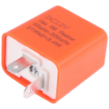 2 Pin Motorcycle LED Turn Signal Indicator Flasher Relay 12V. 