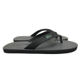 Men's Slippers Flip Flop Two Strap - Black | Dark Brown | Navy Blue. 