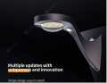 Solar outdoor front door gate solar backyard lighting wireless home LED Arm lights. 