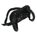 Motorcycle Back Seat Safety Armrest, Passenger Grip Grab Handle Non-Slip Strap Seat Belt Protection. 