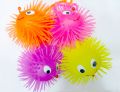 Ayogya set 4: Pair of Led silicone rubber ball toy for kids (soft toy with color and light). 