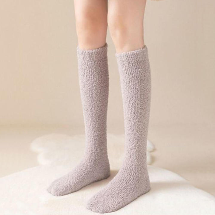 Calf-Length%20Socks%20Coral%20Fleece%20Socks%20Warm%20Socks%20Solid%20Color%20Soft%20Socks%20Long%20Socks%20Socks%20Winter%20Warm%20Socks%20for%20Home%20Socks%20Sleepwear%20Socks%20Lounge%20Socks%20Indoor%20Socks%20Cold%20Weather%20Socks%20-%20Image%207