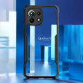 Quiberk for Xiaomi 11 Lite 5G NE / Mi 11 Lite Case Edge-Reinforced Shockproof Hard Transparent Phone Cover. 