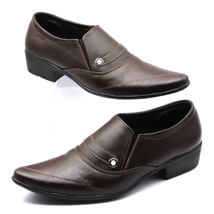 Men's Coffee Brown Office Shoes | Gents Smart Casual Smart Shoes | Imandi Enterprises