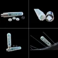 FG Bicycle LED Bike Wheel Tire Spoke Decorate Light MTB Valve Flash Letter Neon Lamp #277535. 