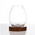 Windproof Glass Candlesticks with Cup Cover Transparent Round Candle Holders Home Decor European Style Table Decoration Ornaments Home. 