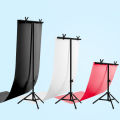 Photo Studio Backdrop Stand Photography Background Support Big Pvc Background Holder Photo Stand With Clamps 110x57cm 30x93cm. 