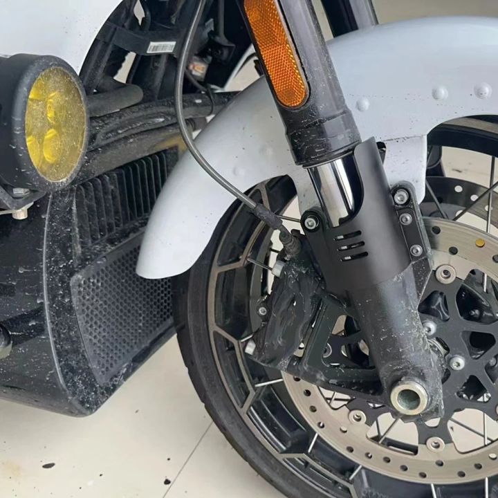 Motorcycle%20Front%20Fork%20Guards%20Dust%20Protection%20Lower%20Fork%20Leg%20Deflector%20Shield%20for%20Touring%20CVO%20Road%20Glide%20Black%20-%20Image%204